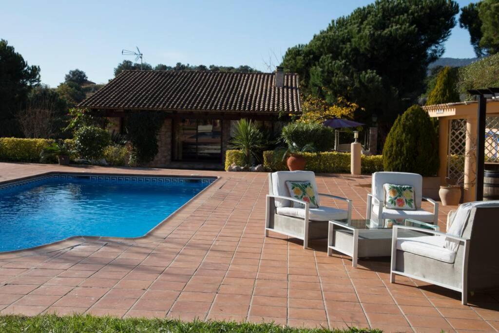 Casa Bella Con Piscina Villa Caldes De Montbui Exterior photo